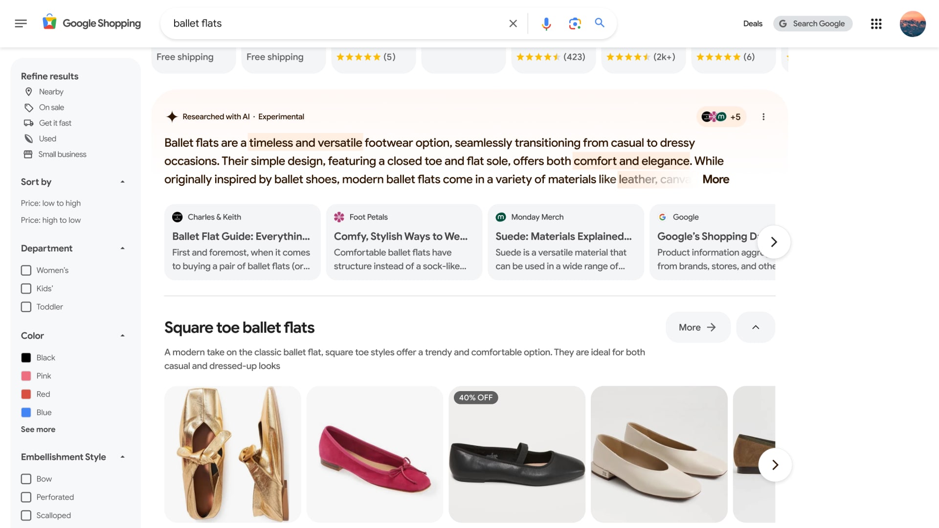 La mise à jour de Google Shopping d'octobre 2024.