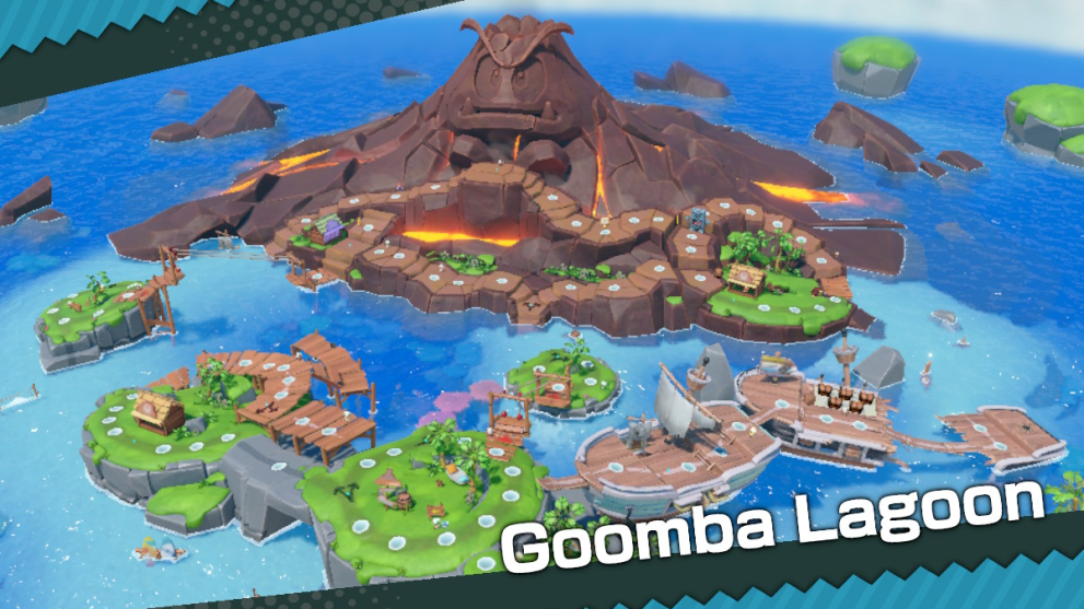 Image du lagon de Goomba de Super Mario Jamboree